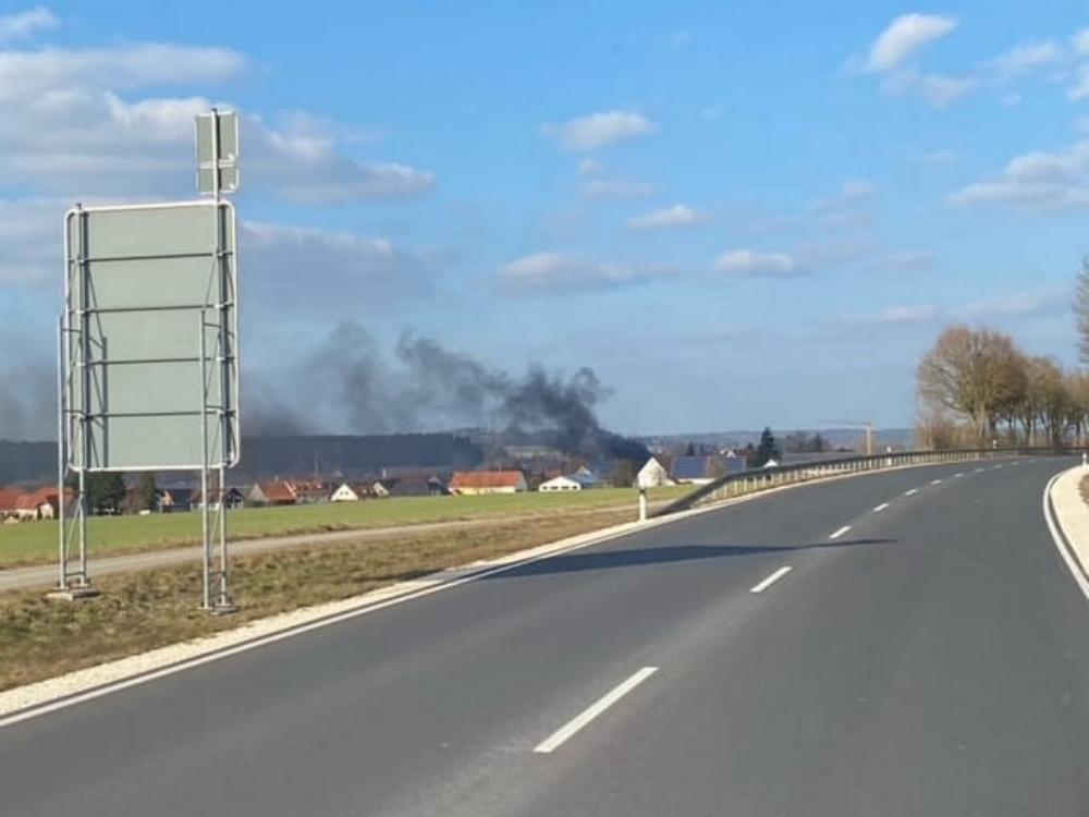 Brand Traktor Uttenhofen 05.03.2022
