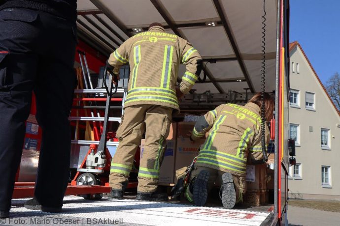 Feuerwehr Ichenhausen Ukraine Hilfe 09032022