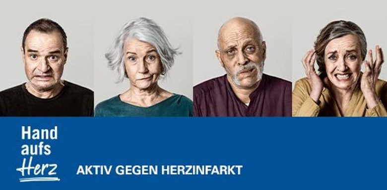 Hand aufs Herz Kampagne Gesundheitsregion plus