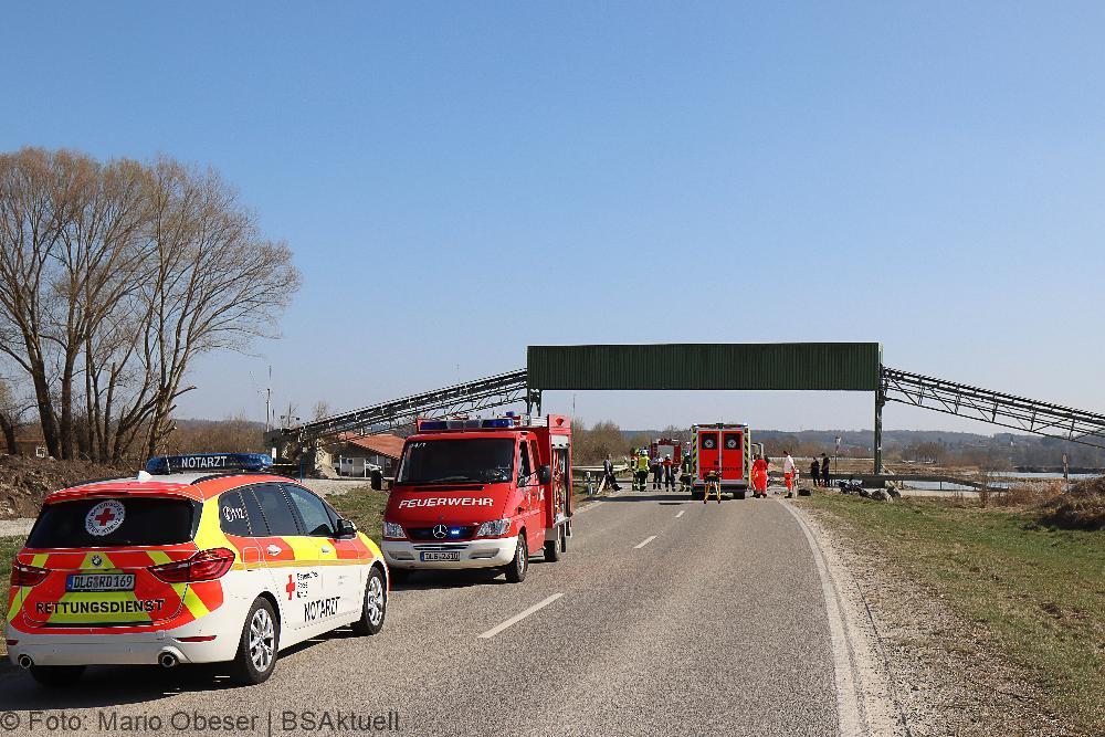 Unfall Motorrad Pkw Lauingen Weisingen