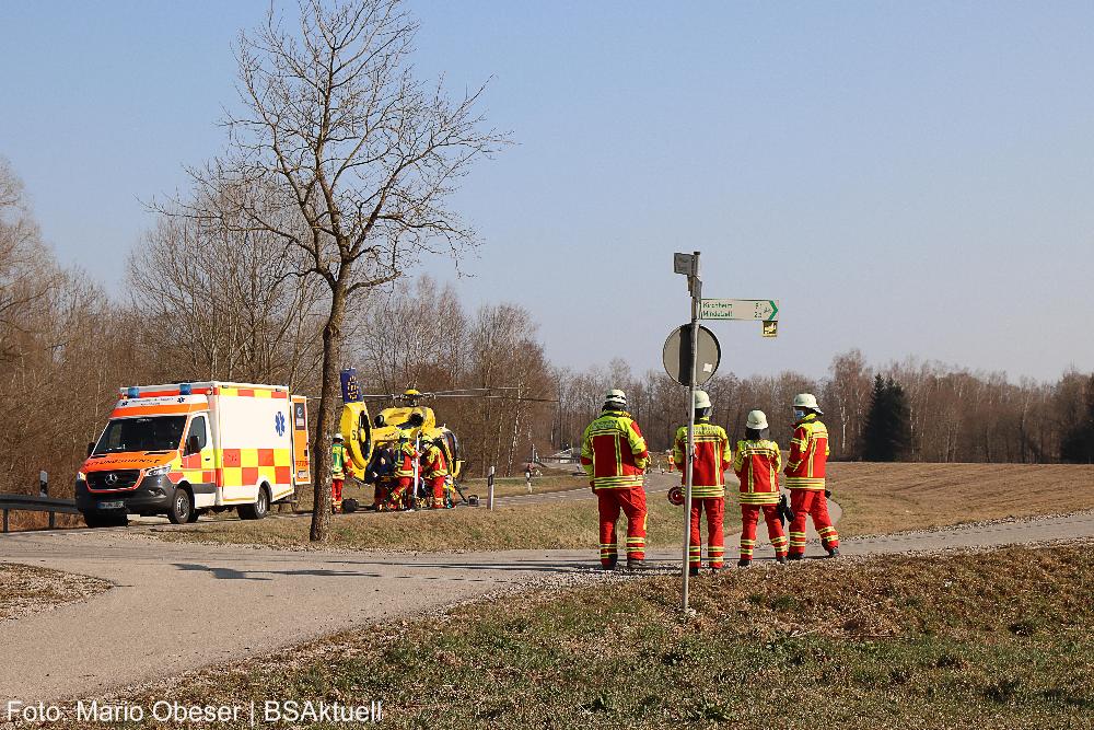 Unfall Premach Motorrad Pkw