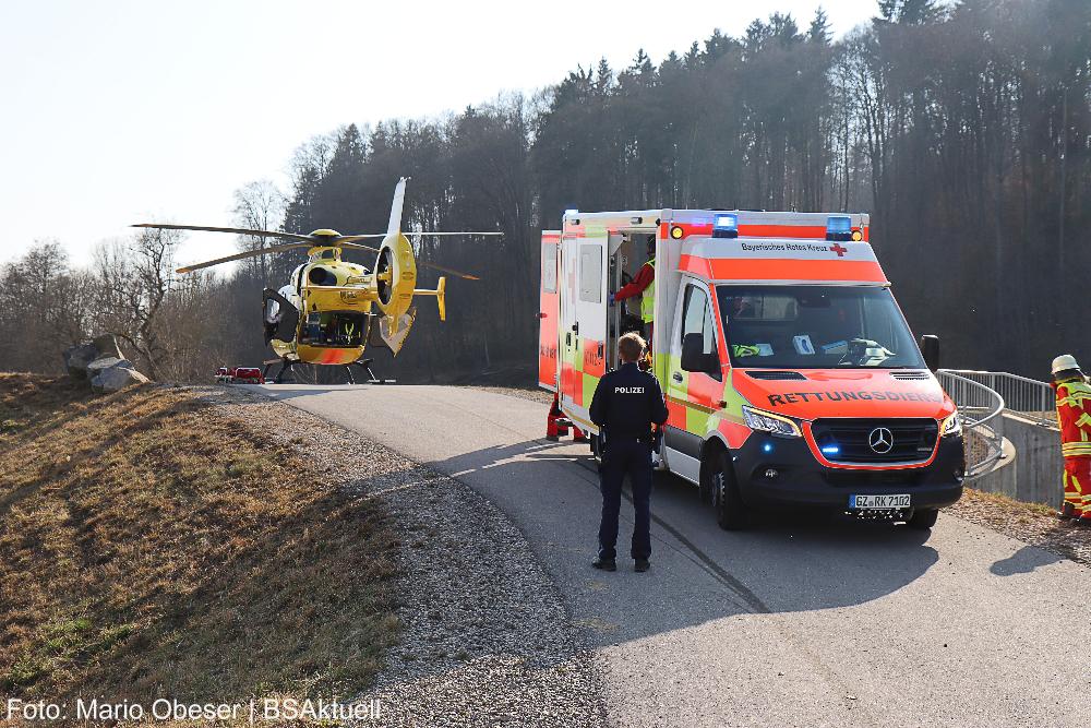 Unfall Premach Motorrad Pkw