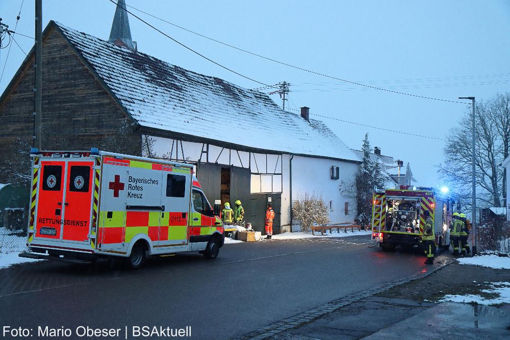 Brand Räucherofen Wattenweiler