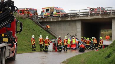 Unfall A8 Burgau - Günzburg