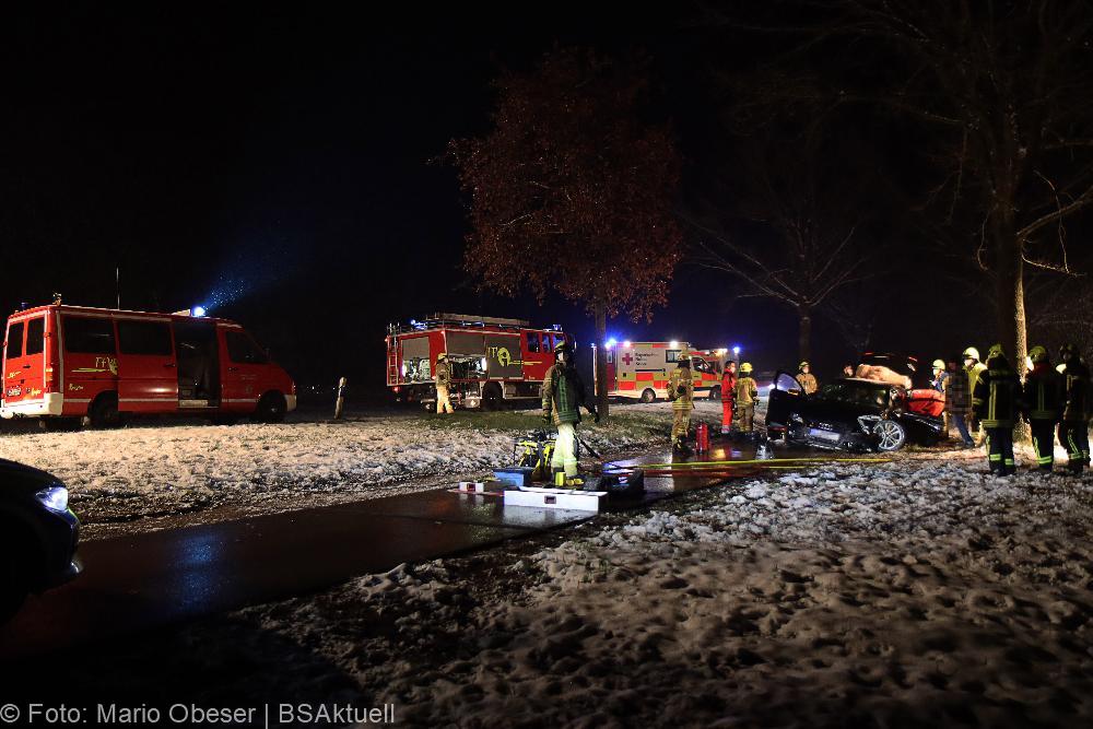 Unfall B16 Heubelsburg Ichenhausen 02042022