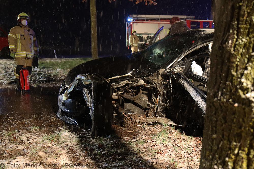 Unfall B16 Heubelsburg Ichenhausen 02042022