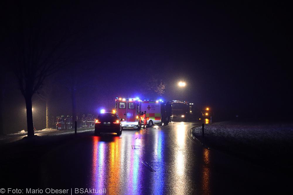 Unfall B16 Heubelsburg Ichenhausen 02042022