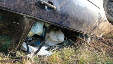 Auto überschlagen