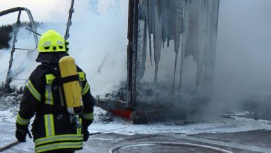 Brand Lkw LKW-Brand