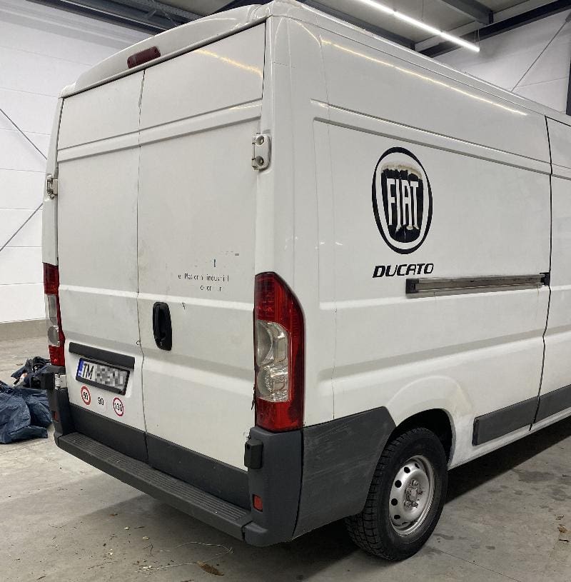 Fahrzeug in dem Diebesgut transportiert wurde