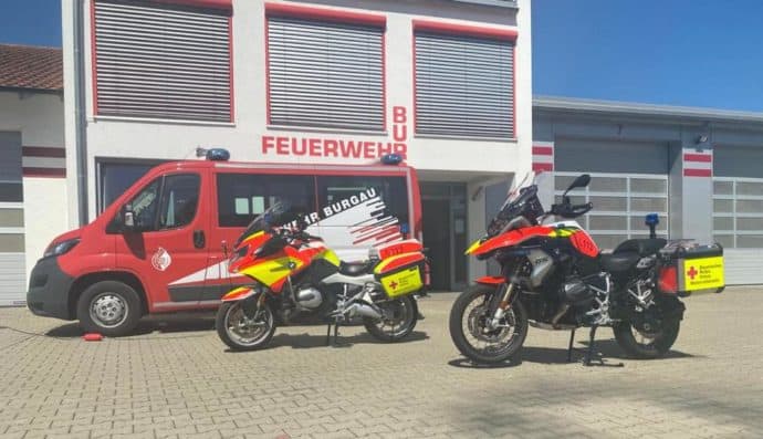 BRK Motorradstaffel Augsburg-Land