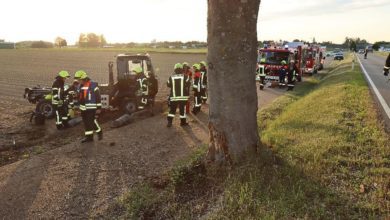 Unfall Kleinlaster Großkötz Bubesheim 15062022