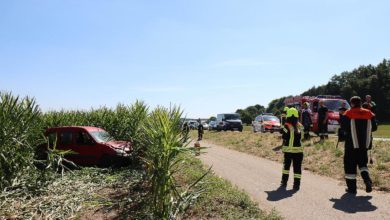 Unfall Aislingen - Weisingen 16072022