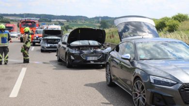 Unfall A8 GZ-Leipheim 06072022