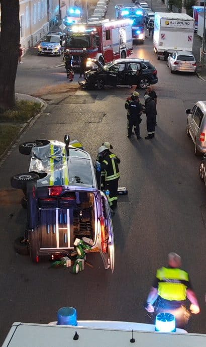 Unfall Augsburg Schackstraße