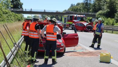Unfall B28 Senden 03072022