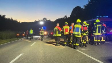 Unfall ST2025 Jettingen 12072022