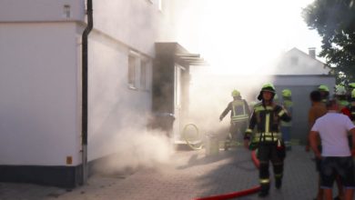 Waschmaschine Brand Keller Günzburg 24072022