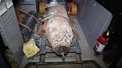 Bombe in Augsburg entschärft
