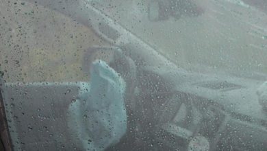 Airbag Regen Unfall