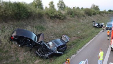 Unfall A8 bei Bubesheim 23082022