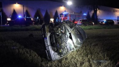Unfall Günzburg Überschlag 20082022