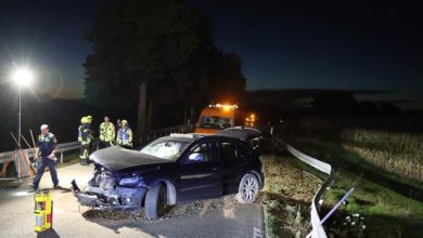 Unfall B16 Wattenteiler Ellzee 08092022