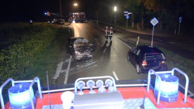 Am Dienstagabend, den 22. Oktober 2024, ereigneten sich kurz nach 21 Uhr auf der Kreisstraße GZ17, zwischen Jettingen und Goldbach, zwei aufeinanderfolgende Verkehrsunfälle.