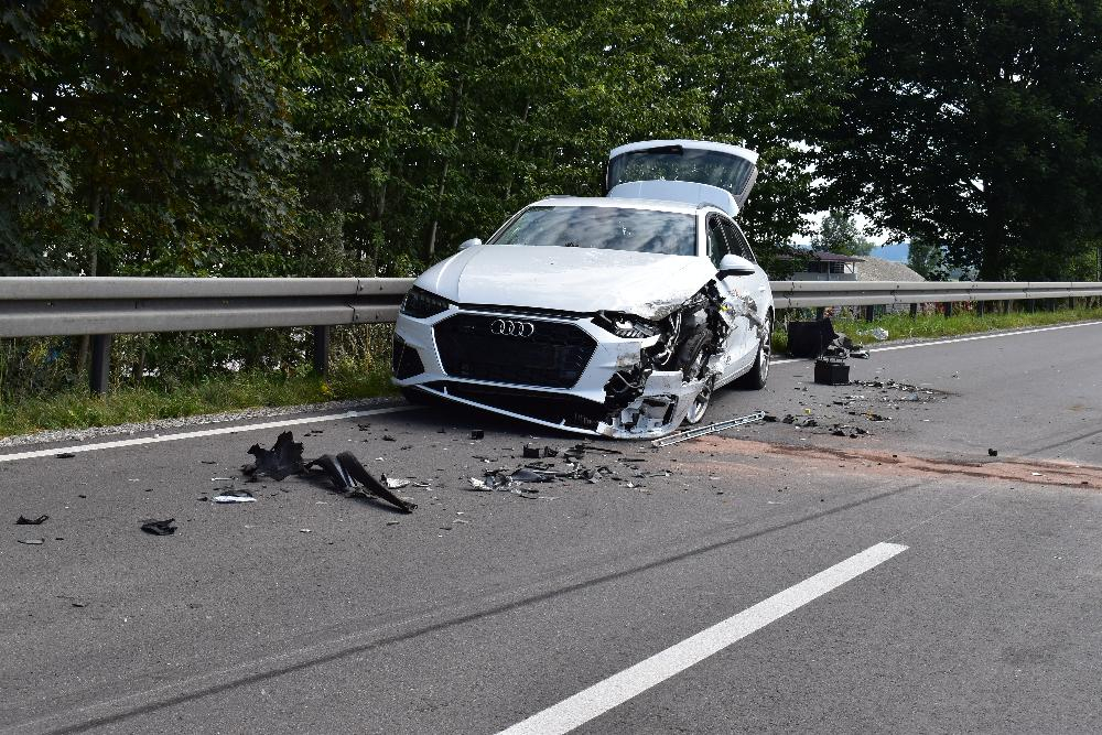 Unfall Ruderratshofen B12 16072022