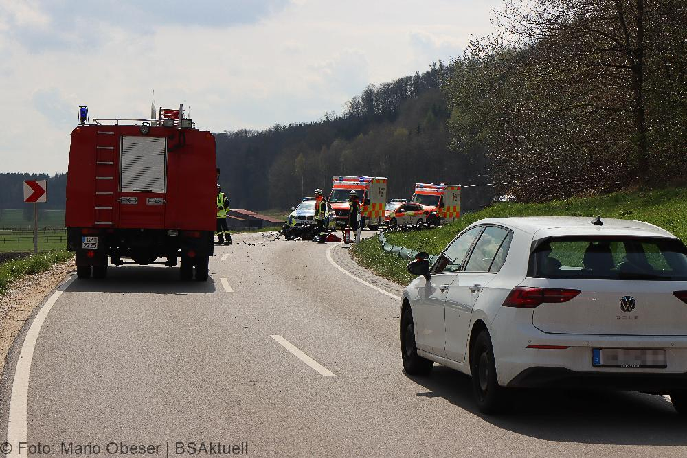 Unfall Motorrad Taxi Hagenried GZ25 15042022