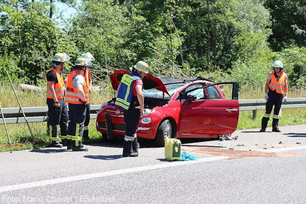 Unfall B28 Senden 03072022