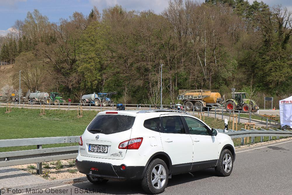 Gülle Biogasanlage Münsterhausen ausgetreten 15042022