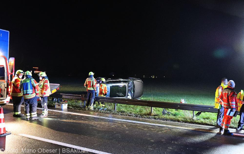Unfall A8 Seligweiler tödlich 15042022