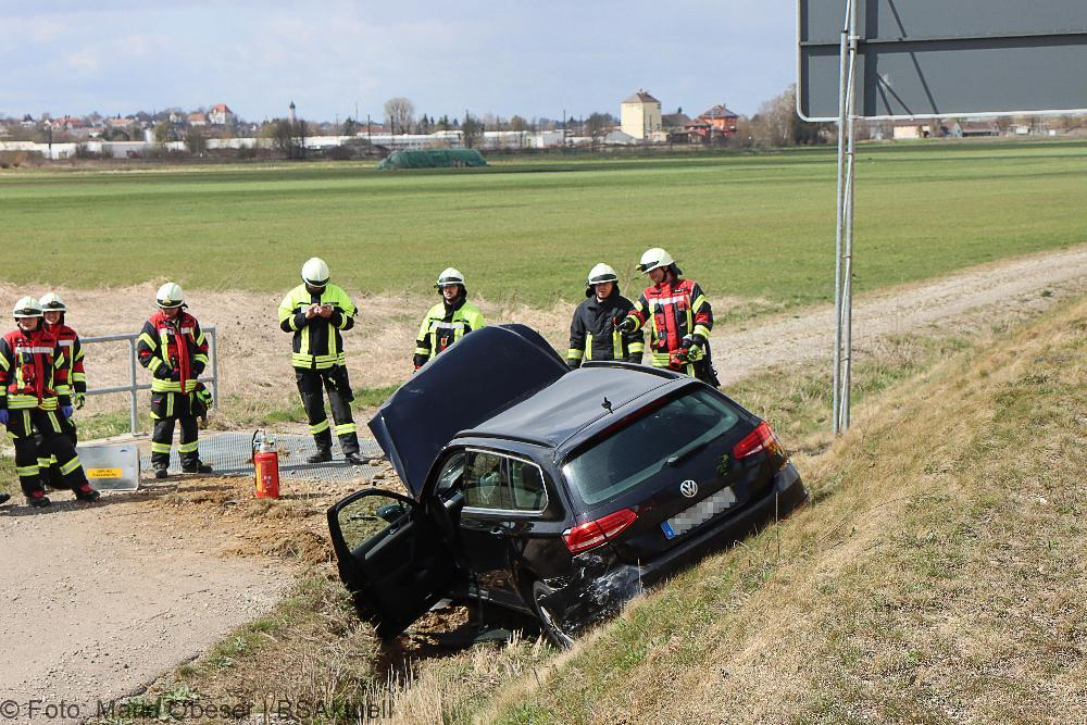 Unfall Scheppach Burgau Kreisverkehre