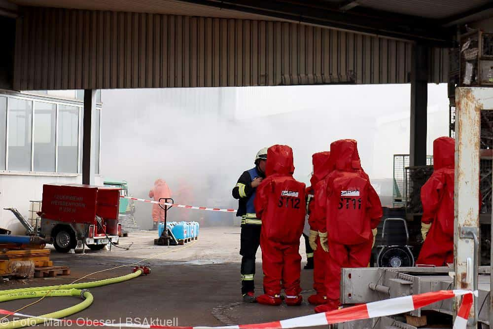 Brand Lager Chemiekalien Strass 31082022