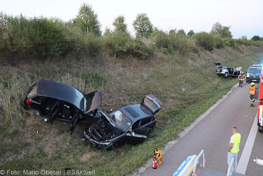 Unfall A8 bei Bubesheim 23082022