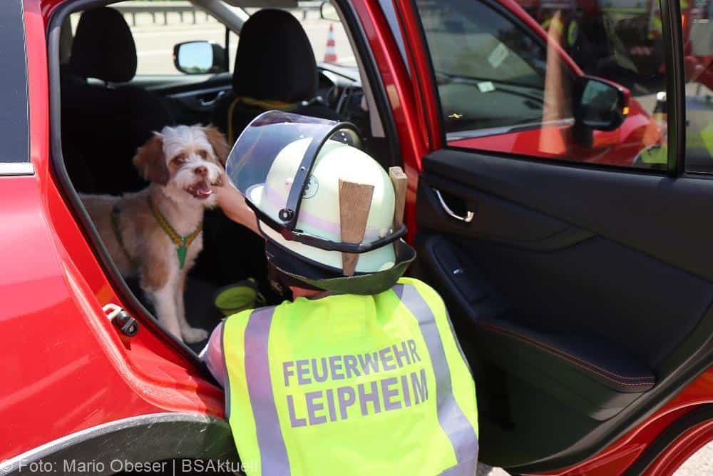 Unfall A8 bei Leipheim
