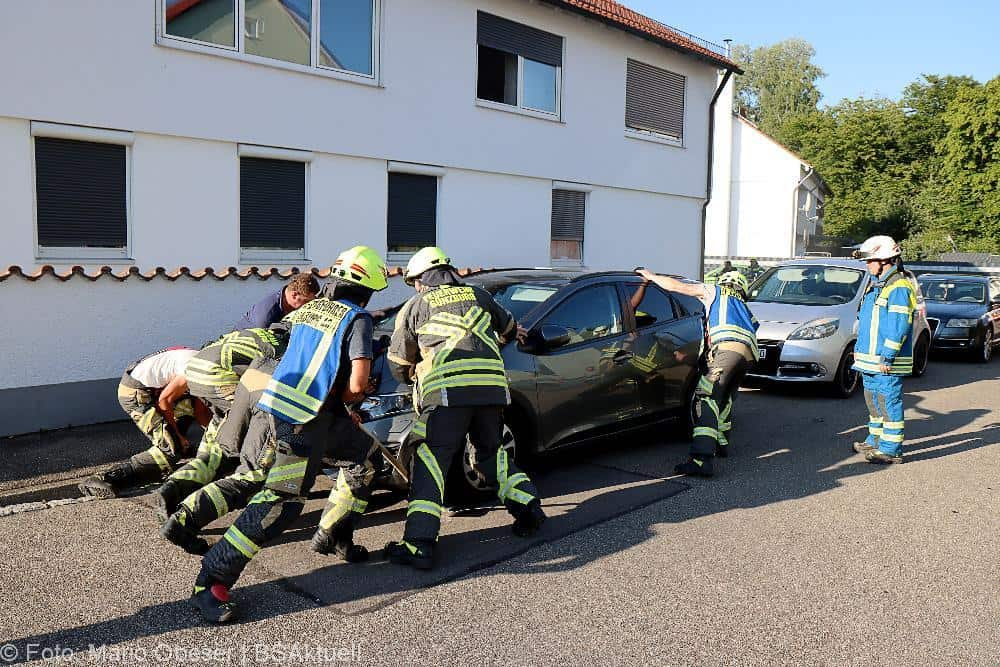 Waschmaschine Brand Keller Günzburg 24072022