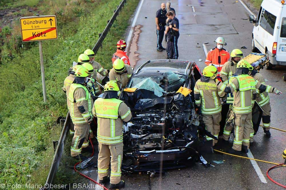 Unfall B16 Kleinkötz Munasenke 14092022