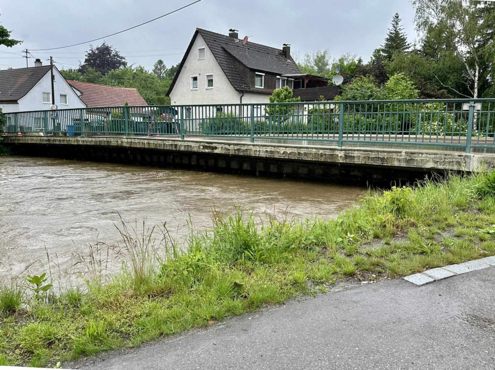Hochwasser 2024 - Wasserburg