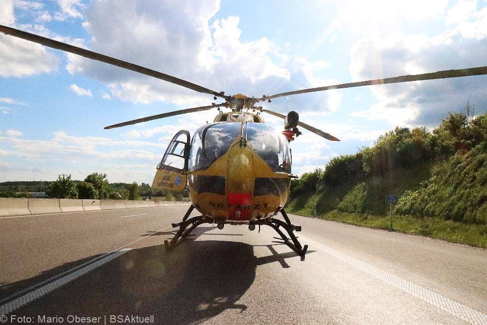 Unfall A8 Günzburg Richtung Stuttgart