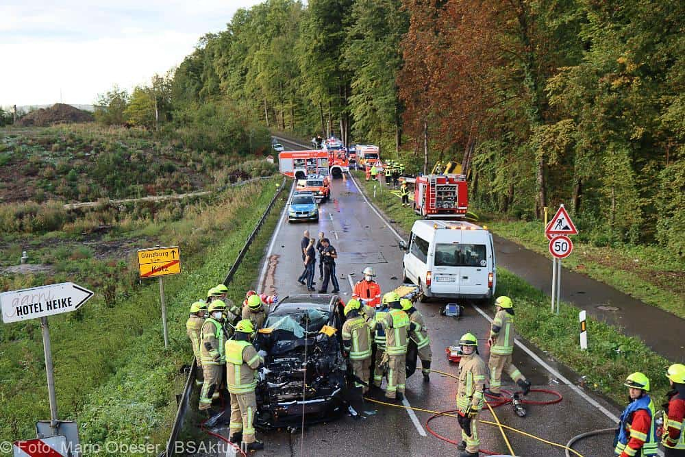 Unfall B16 Kleinkötz Munasenke 14092022