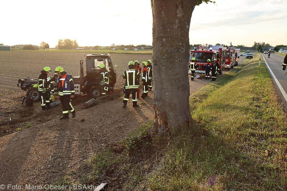 Unfall Kleinlaster Großkötz Bubesheim 15062022