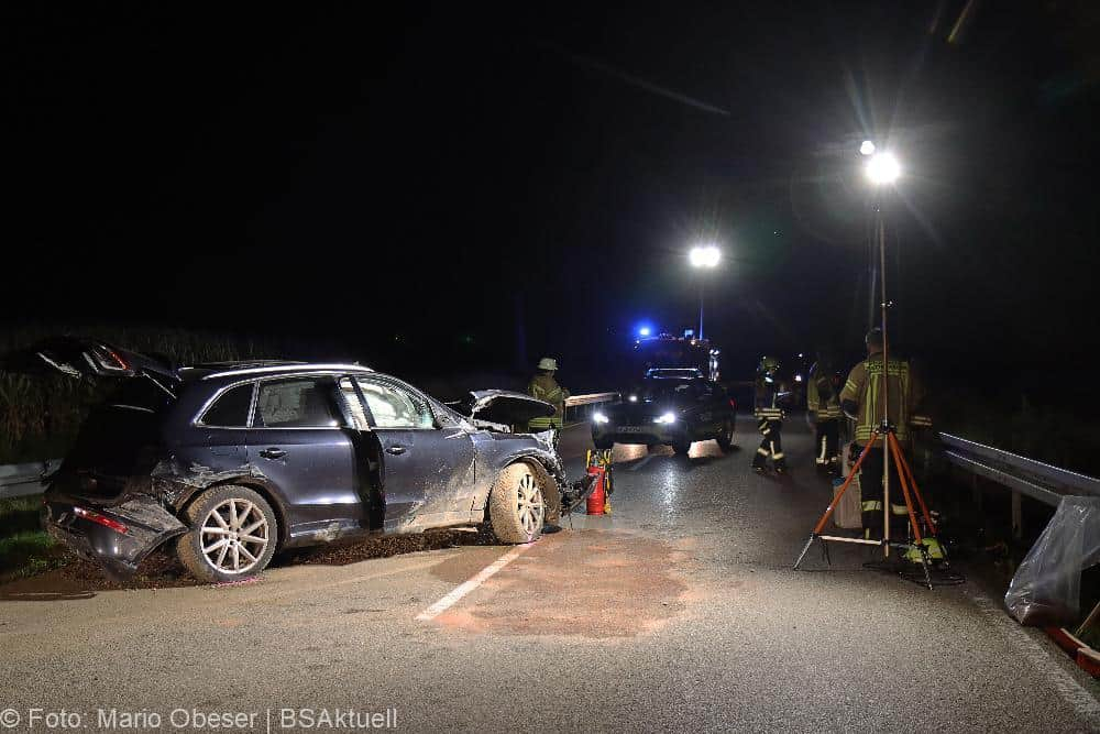 Unfall B16 Wattenteiler Ellzee 08092022