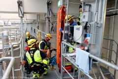 Leipheim Übung Rettung Silo 19072022 54