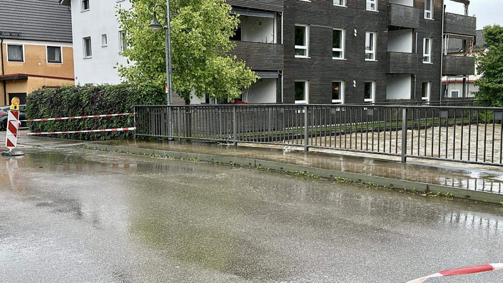 Hochwasser 2024 - Neuburg Kammel