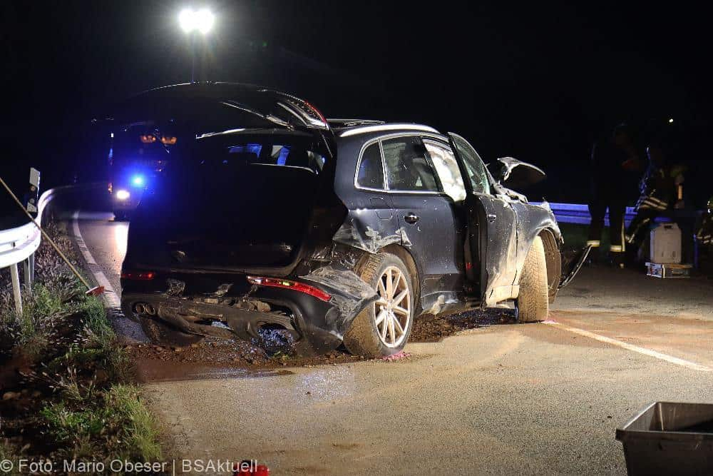 Unfall B16 Wattenteiler Ellzee 08092022