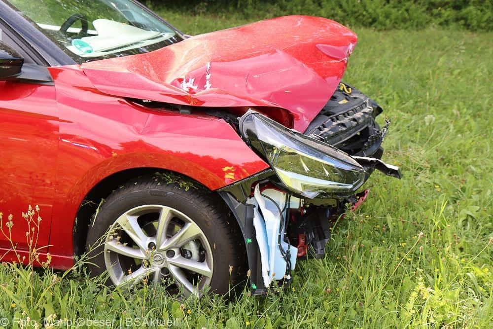 Unfall A8 AS Leipheim Ausfahrt 09072022