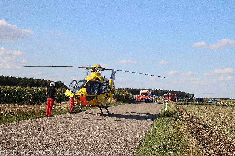 Unfall Motorrad Limbach - Ebersbach