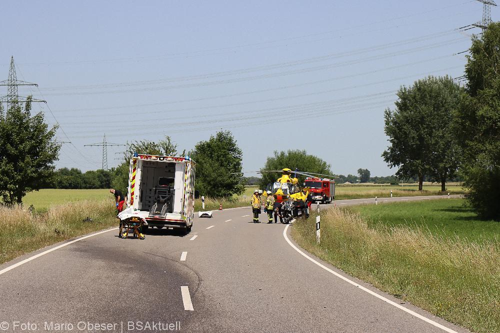 Gundremmingen ST2025 Unfall Motorrad Pkw